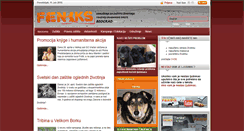 Desktop Screenshot of feniks.org.rs