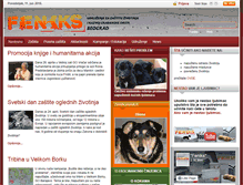 Tablet Screenshot of feniks.org.rs